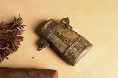 Lot d'objets Africain : Flèches, Carquois,...