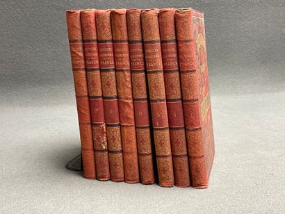 Histoire de France illustrée. 
huit volumes....