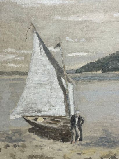 André LEOCAT (1949) 
La dernière traversée....