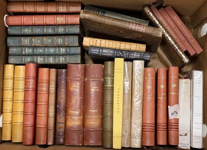 Trois cartons de livres XXe
