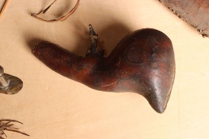 Lot d'objets Africain : Flèches, Carquois,...