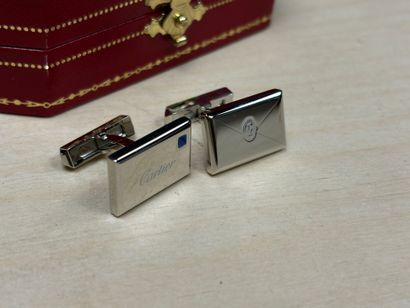 CARTIER 
Paire de boutons de manchette en...