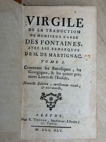 Quinze livres reliés XVIII°:
Dictionnaire...