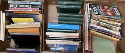Trois cartons de livres divers