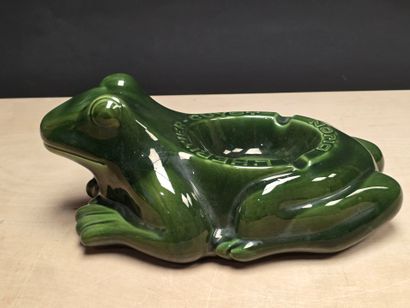 Grand cendrier grenouille en faience GUYOT
H:...