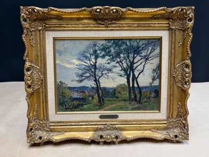 J. VIVIEN ( XX°)
Chemin de campagne.
huile...