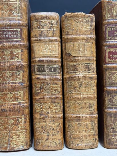 Quinze livres reliés XVIII°:
Dictionnaire...