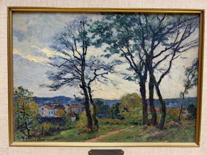 J. VIVIEN ( XX°)
Chemin de campagne.
huile...