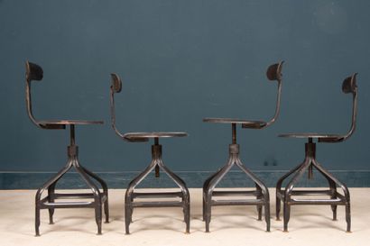 NICOLLE attributed to 
Set of four workshop...