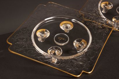 BACCARAT for the House of LE ROSEY, attributed...