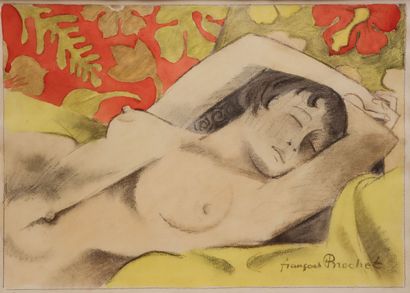 François BROCHET (1925–2001) 
Portrait of...