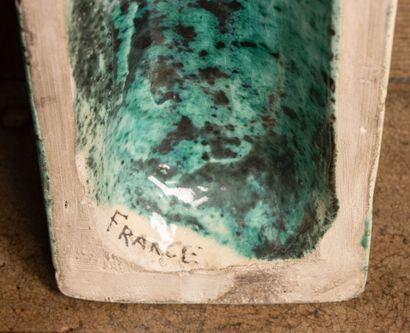 Edouard CAZAUX (1889–1974)
Quadrangular ceramic...
