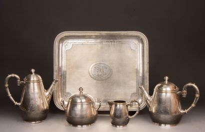 CHRISTOFLE
Silver-plated metal tea and coffee...