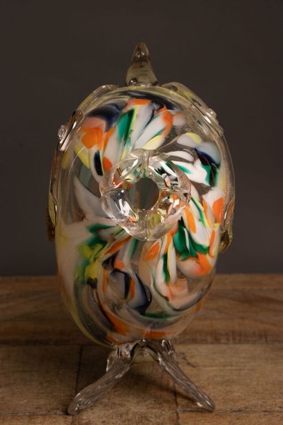MURANO, 1960s: 
Large blown-glass fish with...
