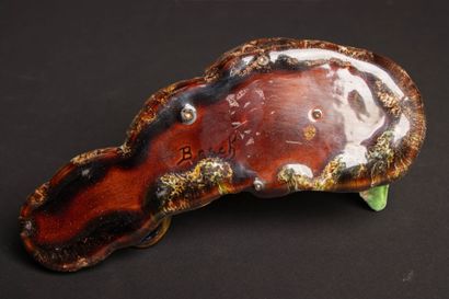 BOSCH
Sculpture of a lizard on a rock. 
H:...