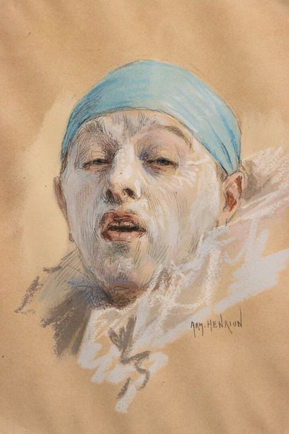 Armand HENRION (1875–1858).
White Clown:...