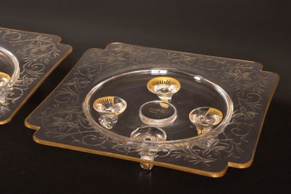 BACCARAT for the House of LE ROSEY, attributed...