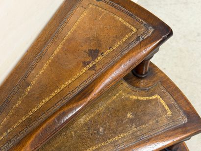 Library staircase. 
Height: 113 cm
Stain...
