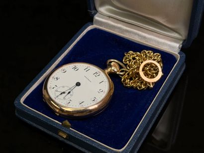 14K gold pocket watch, 585°/00
Gross weight:...