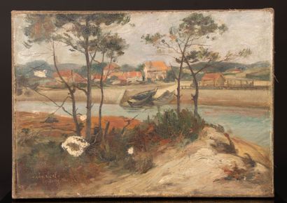 Alex LIZAL (1878–1915). 
Cap Breton
oil on...