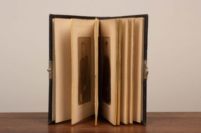 A collection of photographs, including six...