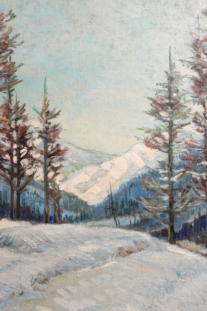 Pierre COMMARMOND (1897–1983)
Snow-Capped...