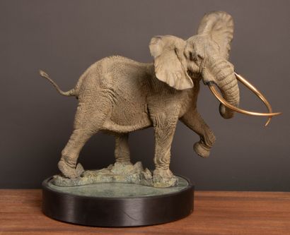 Danie DE JAGER (1936–2003) 
Shawu (1994)
Bronze...