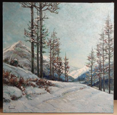 Pierre COMMARMOND (1897–1983)
Snow-Capped...