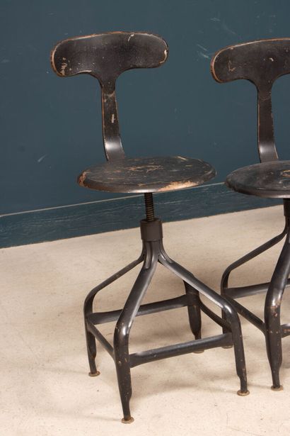 NICOLLE attributed to 
Set of four workshop...