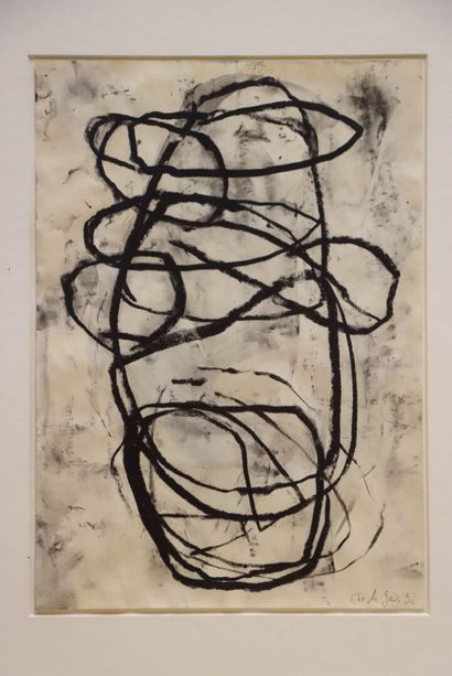 Christoph M. GAIS (1951)
Untitled 
Ink/gouache...