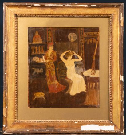 George BOTTINI (1874–1907)
Woman at Her Toilet
Watercolor...