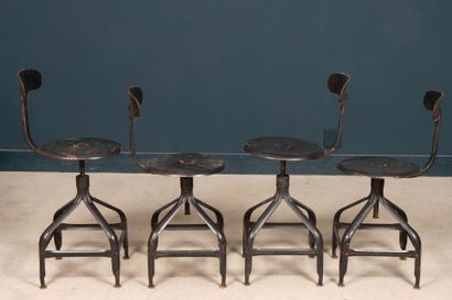 NICOLLE attributed to 
Set of four workshop...