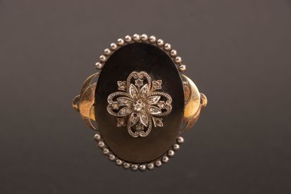 Jean DESPRES (1889–1980) 
Large oval brooch...