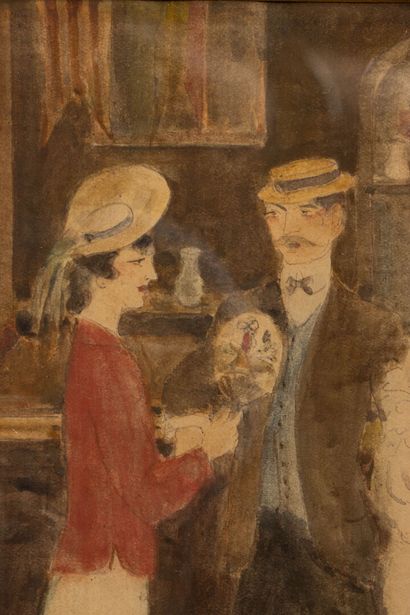 George BOTTINI (1874–1907)
Elegant men and...