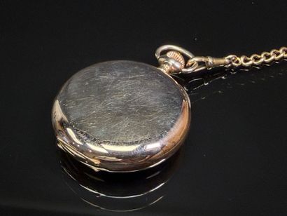 14K gold pocket watch, 585°/00
Gross weight:...