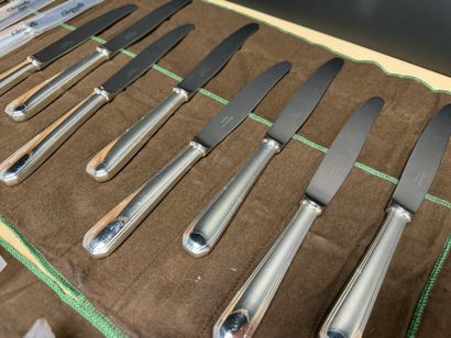 CHRISTOFLE AMERICA model
Silver plated cutlery...