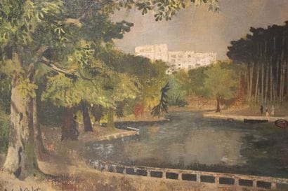 Roland OUDOT (1897–1981): 
The Bois de Boulogne,...