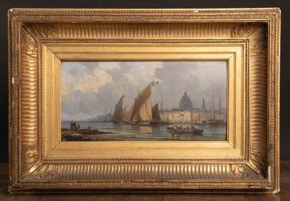 Mid-19th-century French School
View of Boulogne-sur-Mer?
Oil...