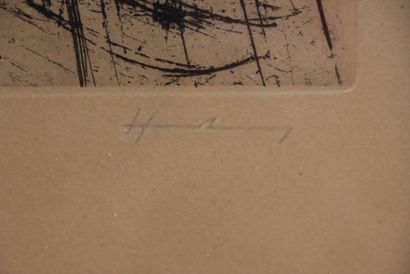 Hans HARTUNG (1904–1989) - 
Composition 15...