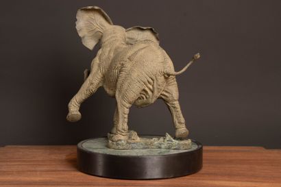 Danie DE JAGER (1936–2003) 
Shawu (1994)
Bronze...