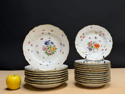 MEISSEN circa 1900
Neu-Brandensein relief...