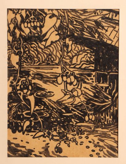 Hélène GUINEPIED (1883–1937) 
Under the Bridge....