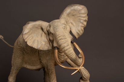 Danie DE JAGER (1936–2003) 
Shawu (1994)
Bronze...