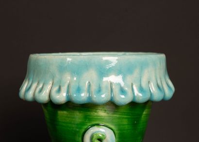 SOPHIE Studio - 
Green ceramic cone-shaped...