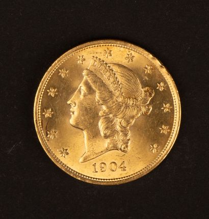 1904 $20 Gold Coin, 