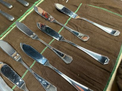 CHRISTOFLE AMERICA model
Silver plated cutlery...