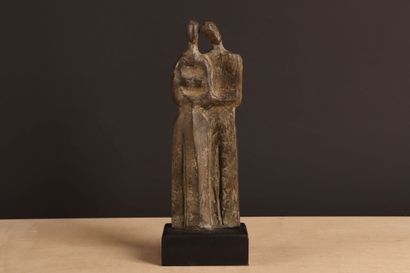 NIJO, late 20th century
Pair
Patinated metal...