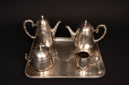 CHRISTOFLE
Silver-plated metal tea and coffee...