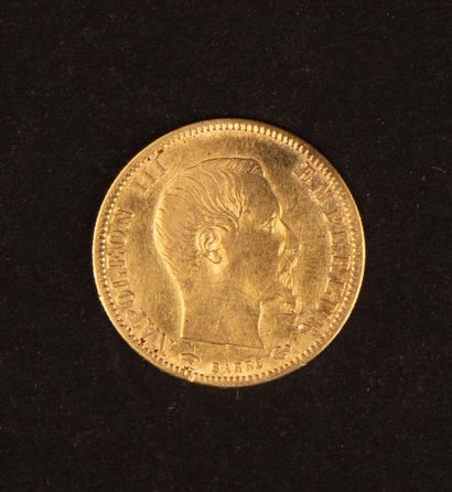 1859 5-franc gold coin.
Weight: 1.60 g 

(This...