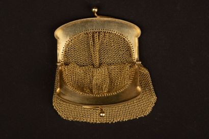Gold purse, circa 1900
750°/00 gold
Weight:...